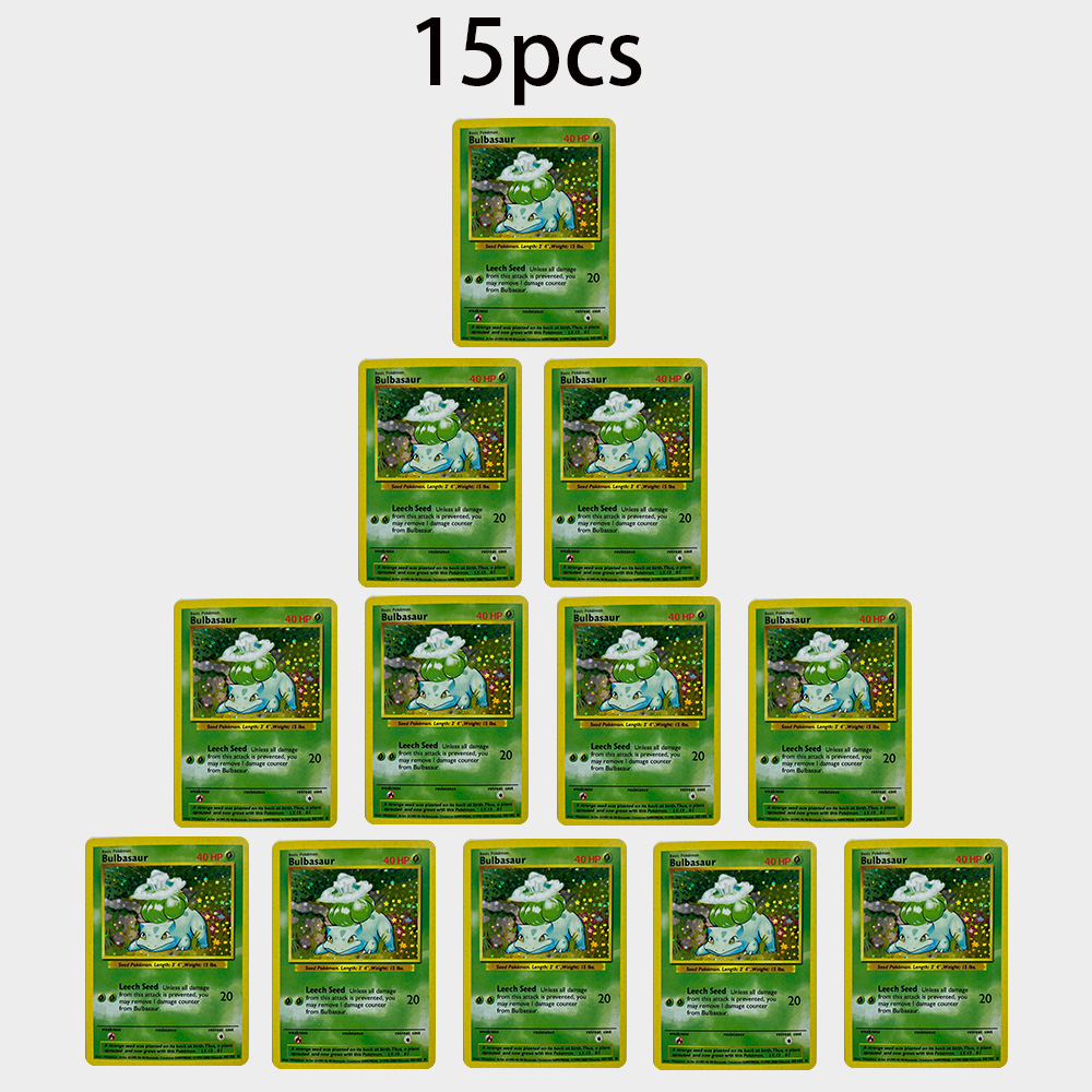 DIY PTCG TCG Cards Bulbasaur V - Vintage Pokemon Collectible reseña y precio