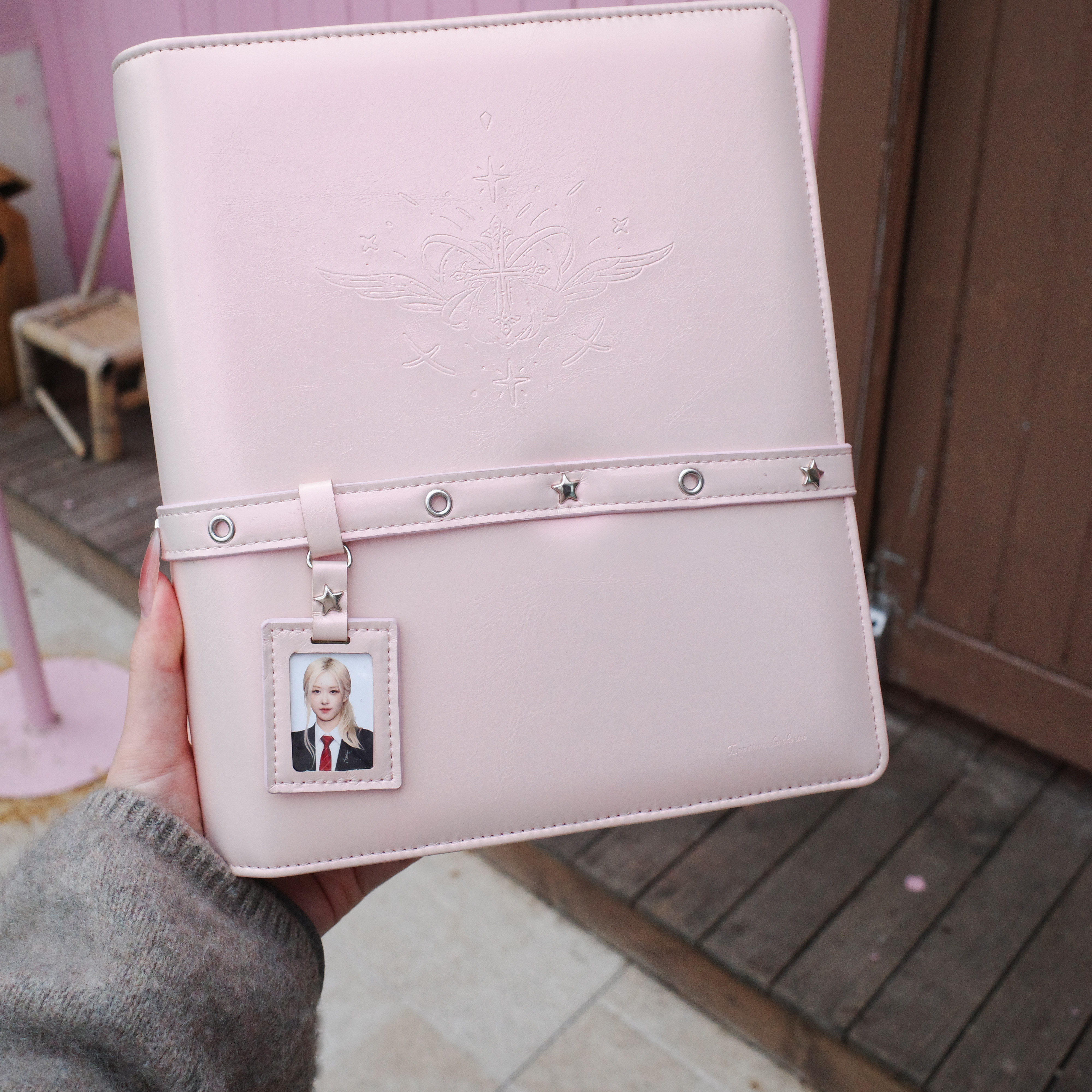 Glitter Pink A5 Photocard Albu - Polaroid Photo Album reseña y precio