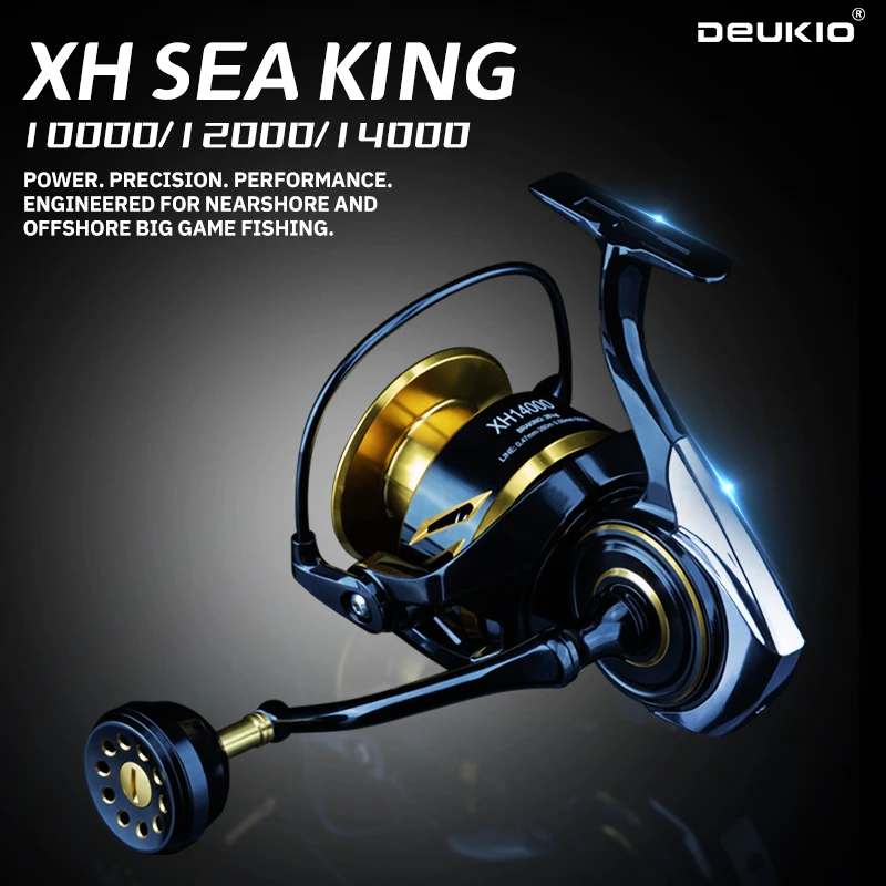 DEUKIO 2026 Long Shot Saltwate - Developing Tank Reel reseña y precio