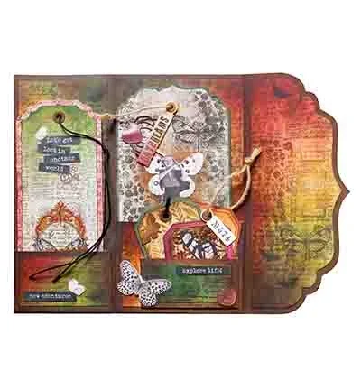 Vintage Roses Grunge Collectio - Collectible Vintage Greeting Cards reseña y precio